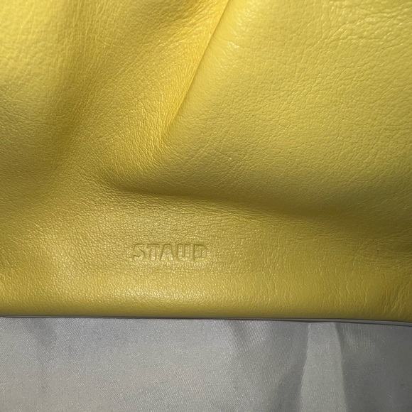 Staud Yellow Leather Women's Bag - Picture 4 of 10